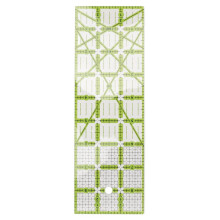 Quiltlineal aus Acryl, rechteckig, transparent