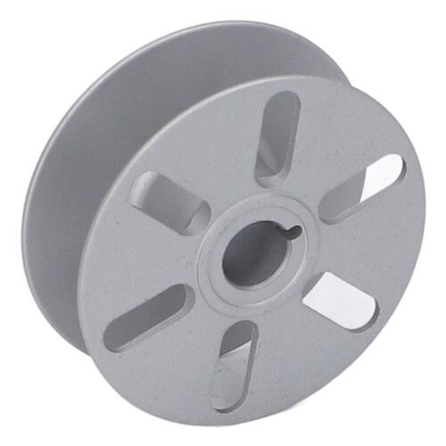 Sewing Machine Bobbin 32mm 6 Hole Stainless Steel 1