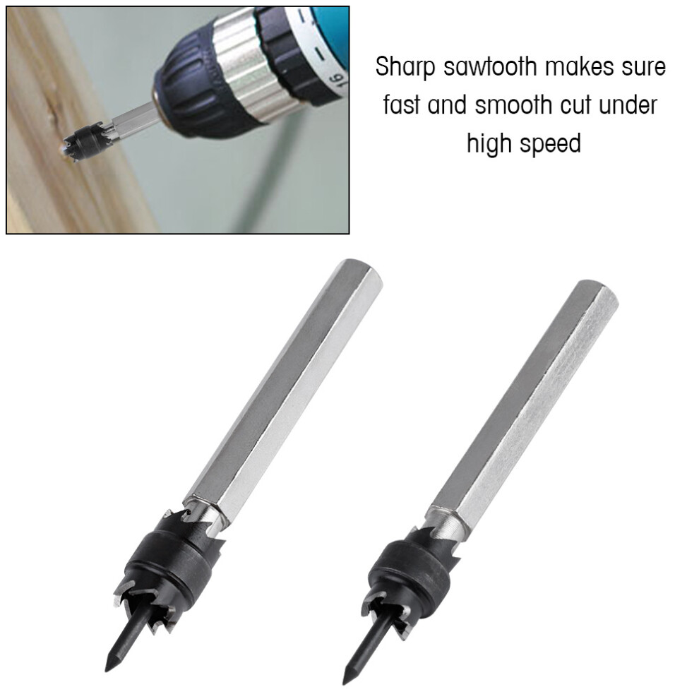 Carbide Tip Spot Weld Drill Remover Cutter Set Hss 3/8Â And 5/16Â 7891362776923