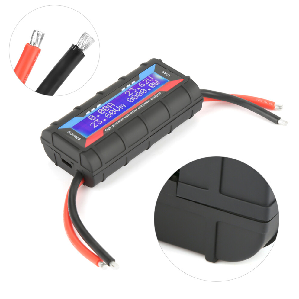 Battery Voltage Amp Meter 4.8V-60V 150A Power Analyzer Digital Energy Monitor 8461362776323