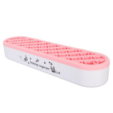 Caja de almacenamiento de pinceles de escritorio de silicona multiusos