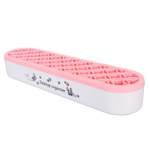 Silicone Desktop Brush Storage Box Multipurpose