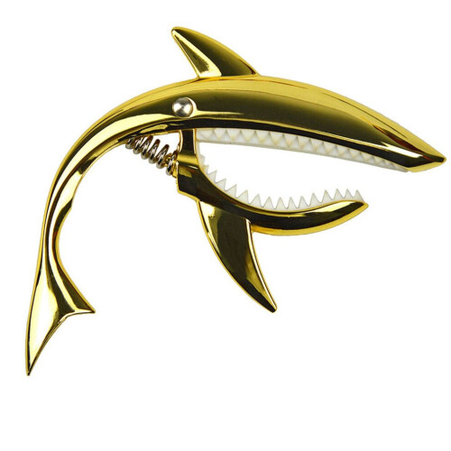Shark Capo Zinklegierung Tonclip Elastisch Weich für 2