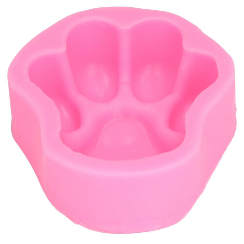 Silicone Mold Flexible Soft Reusable Cat Dog Paw