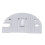 Sewing Machine Needle Plate 317398 Stainless Steel 1