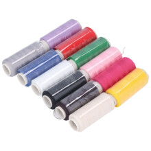 Hilo de coser para el hogar, 12 colores, 250 yardas, para coser a mano