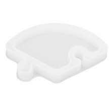 Silicone Tray Mold Fan Shaped Snack Storage Tray
