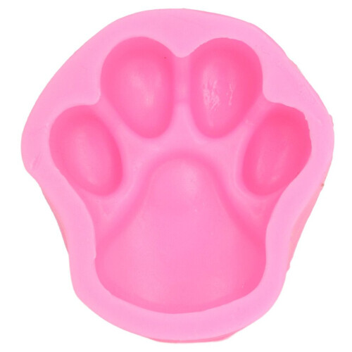 Silicone Mold Flexible Soft Reusable Cat Dog Paw 1