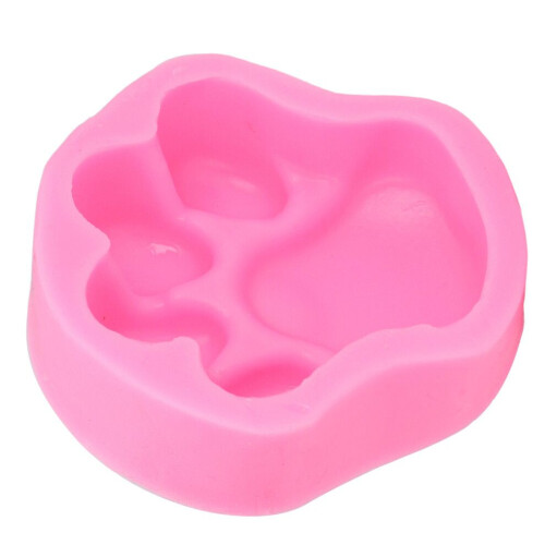 Silicone Mold Flexible Soft Reusable Cat Dog Paw 2