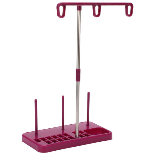 Support pour fil de machine à coudre violet 1