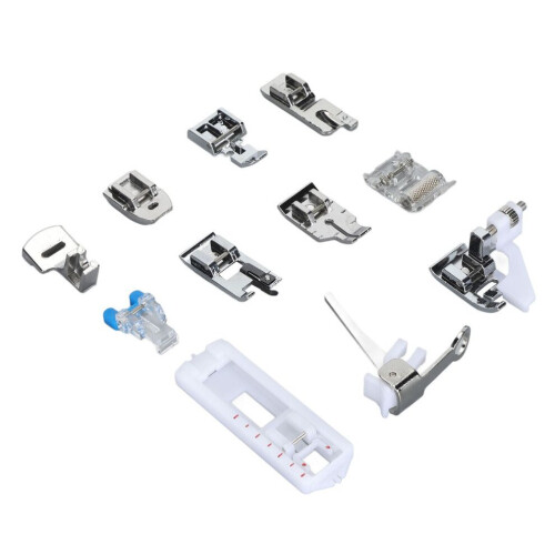 Ensemble de pied presseur pour machine à coudre avec fermeture éclair de rechange 2