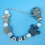 Silikon Baby Beißringe Kette Schnuller 5