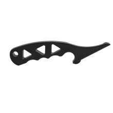 Gitaarsnaarspanner zwart plastic gitaar