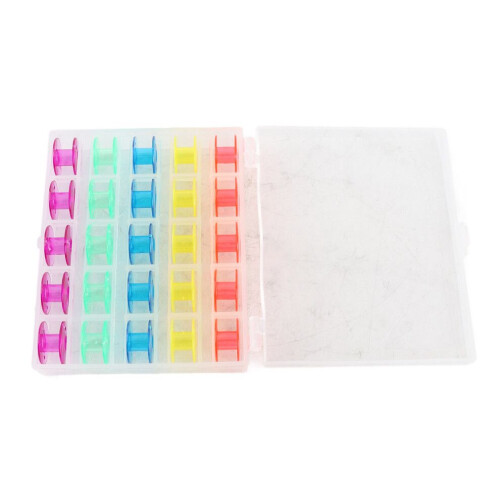 Sewing Machine Bobbins Plastic Colorful Embroidery 2