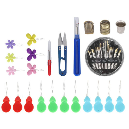 Threader Set Automatic Elderly Needle Hand Sewing 1