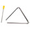 Percusión manual triangular de metal, fácil de tocar 4