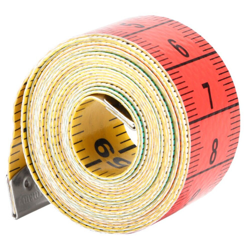 Soft Tape Measure Plastic Colored Concealed Buckle 2