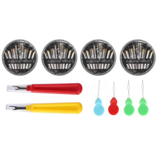 Sewing Tools Set Boxed Hand Needle Thread Remover 1