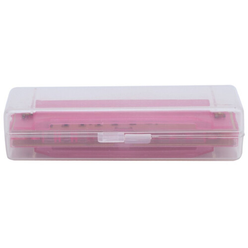 Harmonica Plastic Translucent 10 Hole with Storage 1