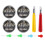 Sewing Tools Set Boxed Hand Needle Thread Remover 4