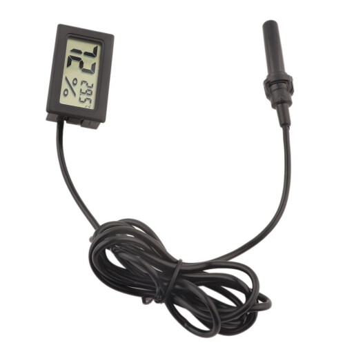 LCD-hygrometer för temperatur och fuktighet