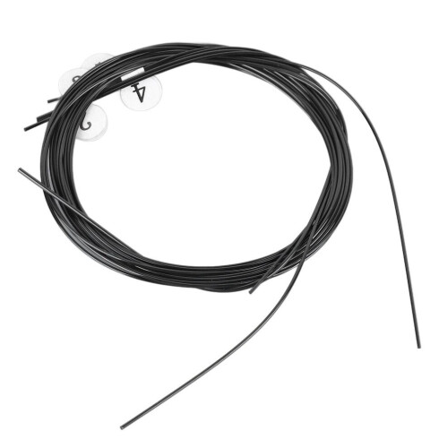 Schwarze Nylon-Ukulelensaiten, warmer, voller Klang 1