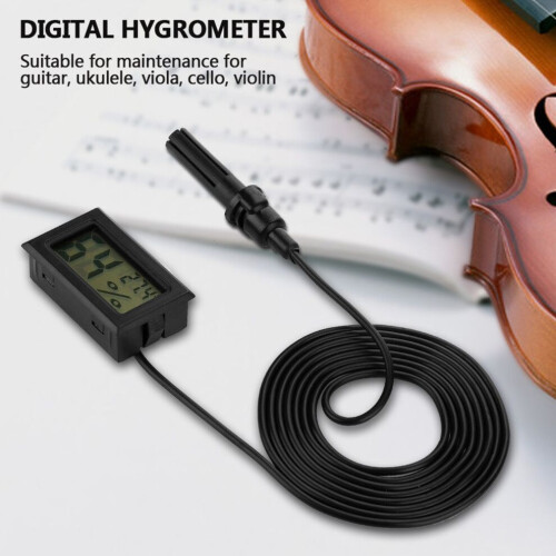 LCD-hygrometer för temperatur och fuktighet 1