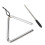 Triangle Percussion Instrument 4 Inch Stainless 5