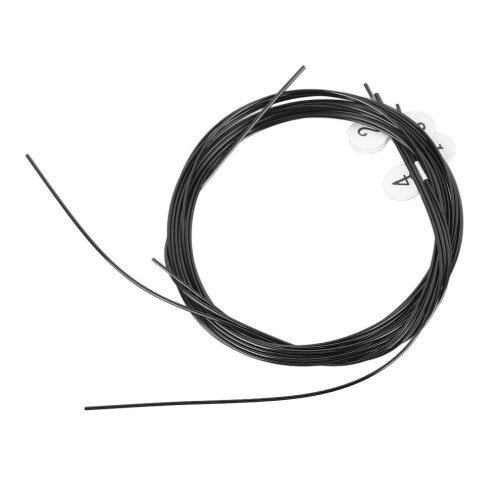 Schwarze Nylon-Ukulelensaiten, warmer, voller Klang 2
