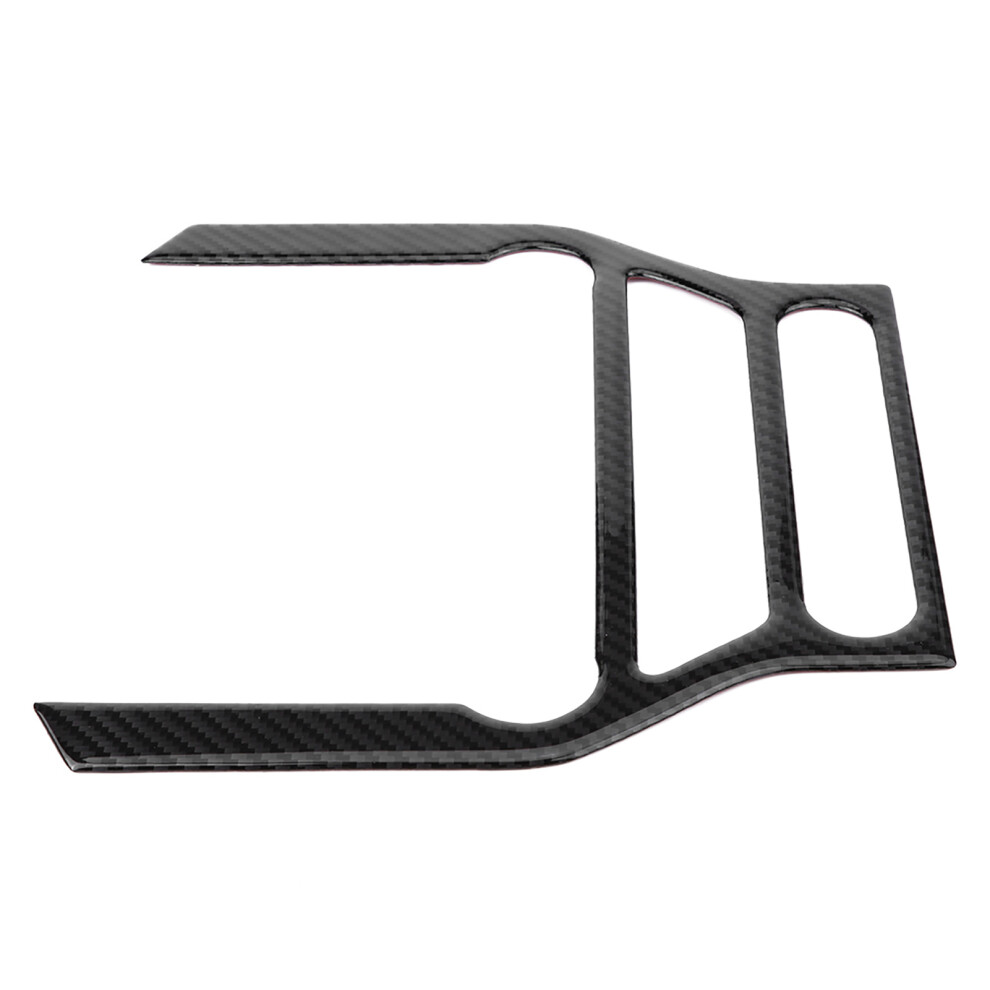 Carbon Fibre Multimedia Console Trim For Ford Mustang 2015Â2020 Model 9361362777063