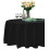Versatile Round Tablecloth For Everyday Use, Wrinkle Resistant Polyester Offers Seamless Care And Protection 1