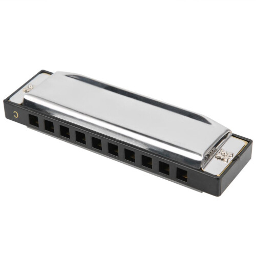Harmonica 10 trous 20 notes en do majeur avec étui