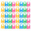 40 clips de fixation pour bobines en silicone colorées 5