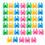 40 clips de fixation pour bobines en silicone colorées 2