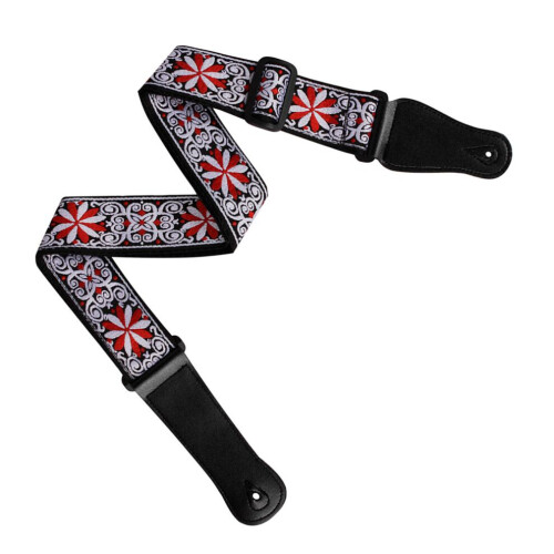 IRIN GS-02 Justerbara Broderade Gitarrremmar för 1
