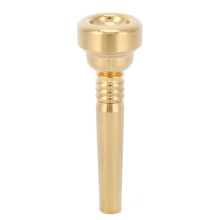 Gouden trompetmondstuk, modieuze look, voor beginners