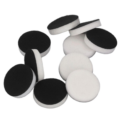 10 Pcs Ink Blending Foams White Domed Replacement