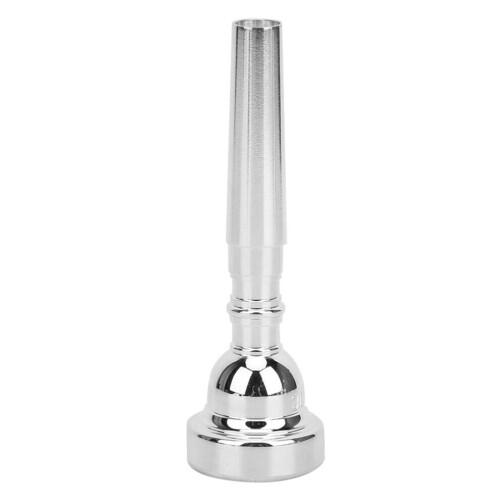 Embouchure de trompette argentée pour débutant, facile à utiliser