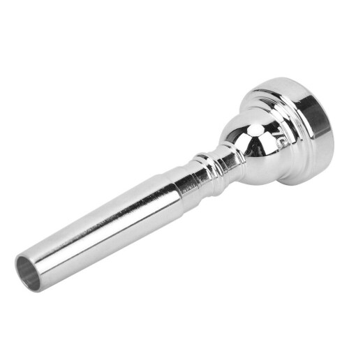 Embouchure de trompette argentée pour débutant, facile à utiliser 2