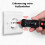 Industrial Grade Smart Pen Multimeter, Dual Range Testing, Non-Contact Ac Voltage Tester, Security Level En61010-1, Adjustable Sensitivity, Automatic 5