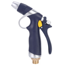 Tuinslangsproeier met ergonomische comfortabele handgreep, robuuste tuinslangsproeier, gemaakt van messing en metaal, waterbesparend, verstelbare