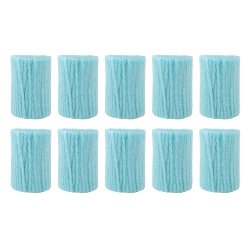 10 Roll Latch Hook Yarn Threads Single Color