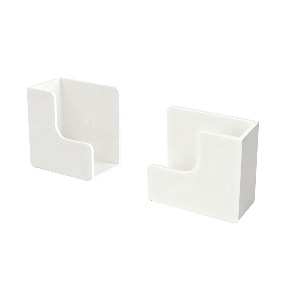 Scale Wall Hangers Space Efficient Bathroom Kitchen Shelf-White 7754000398553