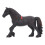 Figurine de cheval haute simulation, riche en détails 2