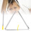 Triangle musical de haute qualité en acier de 15 cm 3