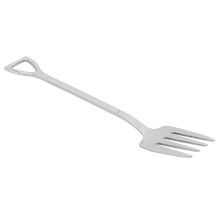 Utensílios de qualidade profissional, talheres com cabo ergonômico, colheres de sobremesa em formato de pá para café e iogurte, colheres multiuso