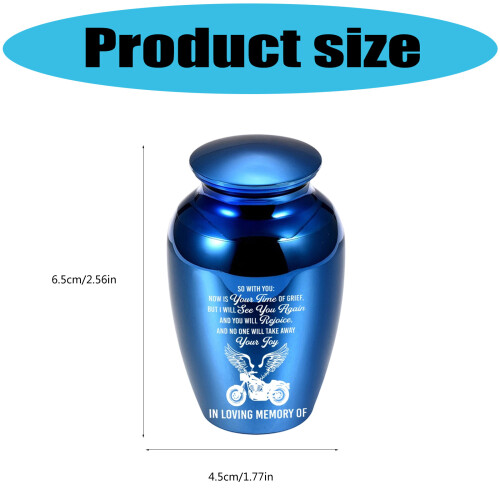 Dog Urns,Cats Urns Tiny Cremation Urn for Human Pet-Silver 2