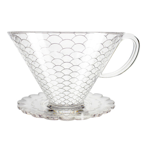 Καφετιέρα Pour Over, Κομψή καφετιέρα V60 με καλλιτεχνική ατμόσφαιρα, ιδανική για