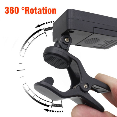 IRIN T-100 Elektronisk Clip-on Stämapparat för Kromatisk Gitarr 2