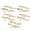 10 Set Lid Support Hinge Copper Vintage Lid Stay 1